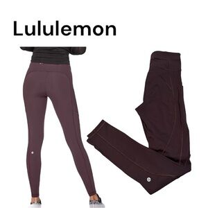 Lululemon Speed Up Tight 28” Brushed | Size 4 | Style LW5BY8SZ4 | Jan 2019​​​